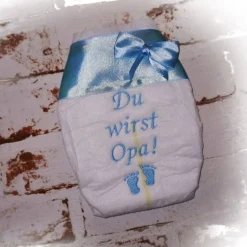 New Windel bestickte Du wirst Opa! Geschenke