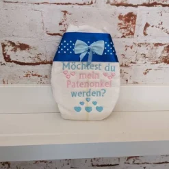 Online Windel bestickte zur Taufe Geschenke