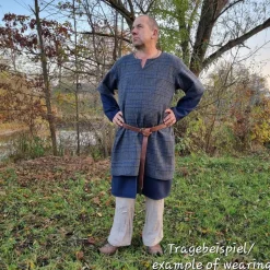 Best Winter Tunika Wolle kariert – Wikinger Stil, für Herren, Kostüme Für Erwachsene