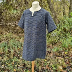 Best Winter Tunika Wolle kariert – Wikinger Stil, für Herren, Kostüme Für Erwachsene