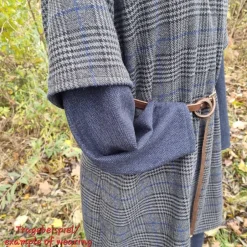 Best Winter Tunika Wolle kariert – Wikinger Stil, für Herren, Kostüme Für Erwachsene