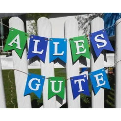 Best Wunderschöne Girlande Alles Gute in frischen Farben #Ruhestand #Abschied #Geburtstag #Rente #Reise #Umzug #NeuerJob #Kol Dekoration