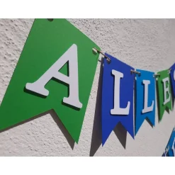 Best Wunderschöne Girlande Alles Gute in frischen Farben #Ruhestand #Abschied #Geburtstag #Rente #Reise #Umzug #NeuerJob #Kol Dekoration