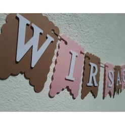 Hot Wunderschöne Papier Girlande zur Hochzeit Hochzeitsgirlanden