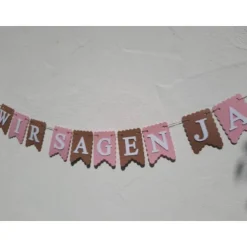 Hot Wunderschöne Papier Girlande zur Hochzeit Hochzeitsgirlanden