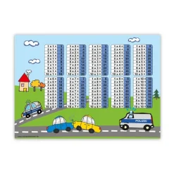 1x1 Lernposter | Polizei Kinder Einschulung