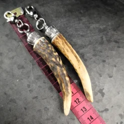 Trachtenschmuck|Tinas Schmucktruhe XL- Anhänger für Charivari, Horn, Geweih, Edelstahl, Trachtenschmuck