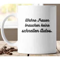 Geschenke|Katis Plotterei Zauberhafte 325 ml Keramiktasse mit Hexenmotiv & Statement – langlebiger Sublimationsdruck