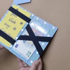 Geldgeschenke|Buchbinderei Frühauf Zaubermappe Geldgeschenk verschiedene Farben