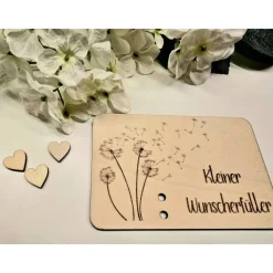 Best "Zeit statt Zeug" Geldgeschenk/Geschenkgutschein aus Holz Gutscheine