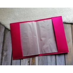 Zeugnissmappe aus Filz - personalisierbar- Einschulung * pink Kinder Einschulung