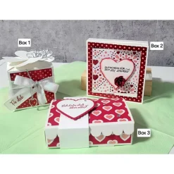 Valentinstagsgeschenke|Peggys Kreativ-Ecke Zum Valentinstag, oder einfach mal so, kleine Präsentschachtel, Aufmerksamkeiten, Liebe, Stampin up
